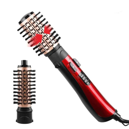 مشط الشعر برأسين دوران بجهتين