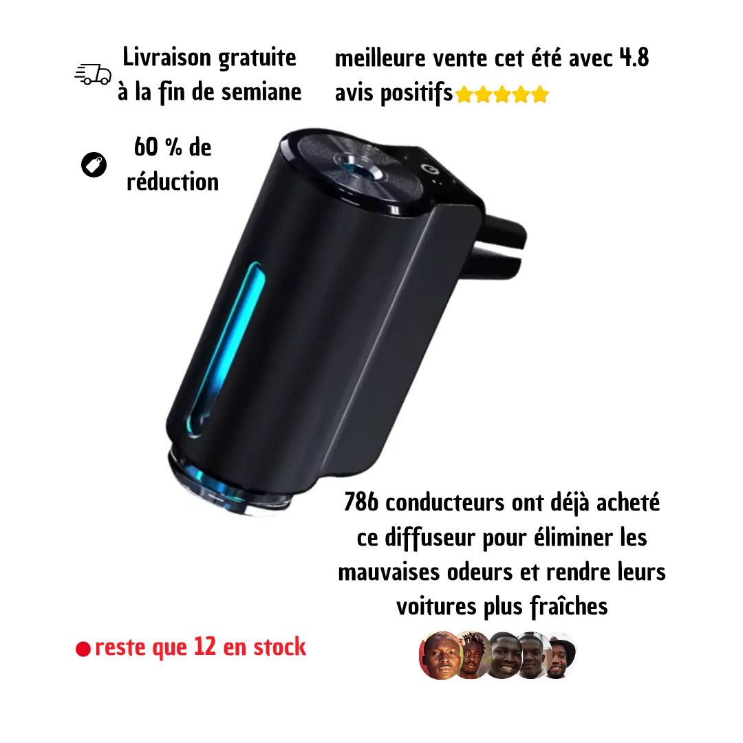 Désodorisant automatique pour voiture