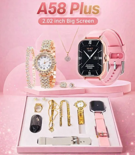 طقم الأناقة الكامل A58 Plus  6in1