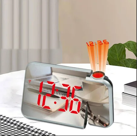 ساعة المنبه الذكية مع جهاز عرض للسقف180°