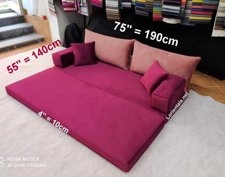 Velvet Floor cushions Arabic seating sofa living room, Oriental Moroccan Home Decor Couch