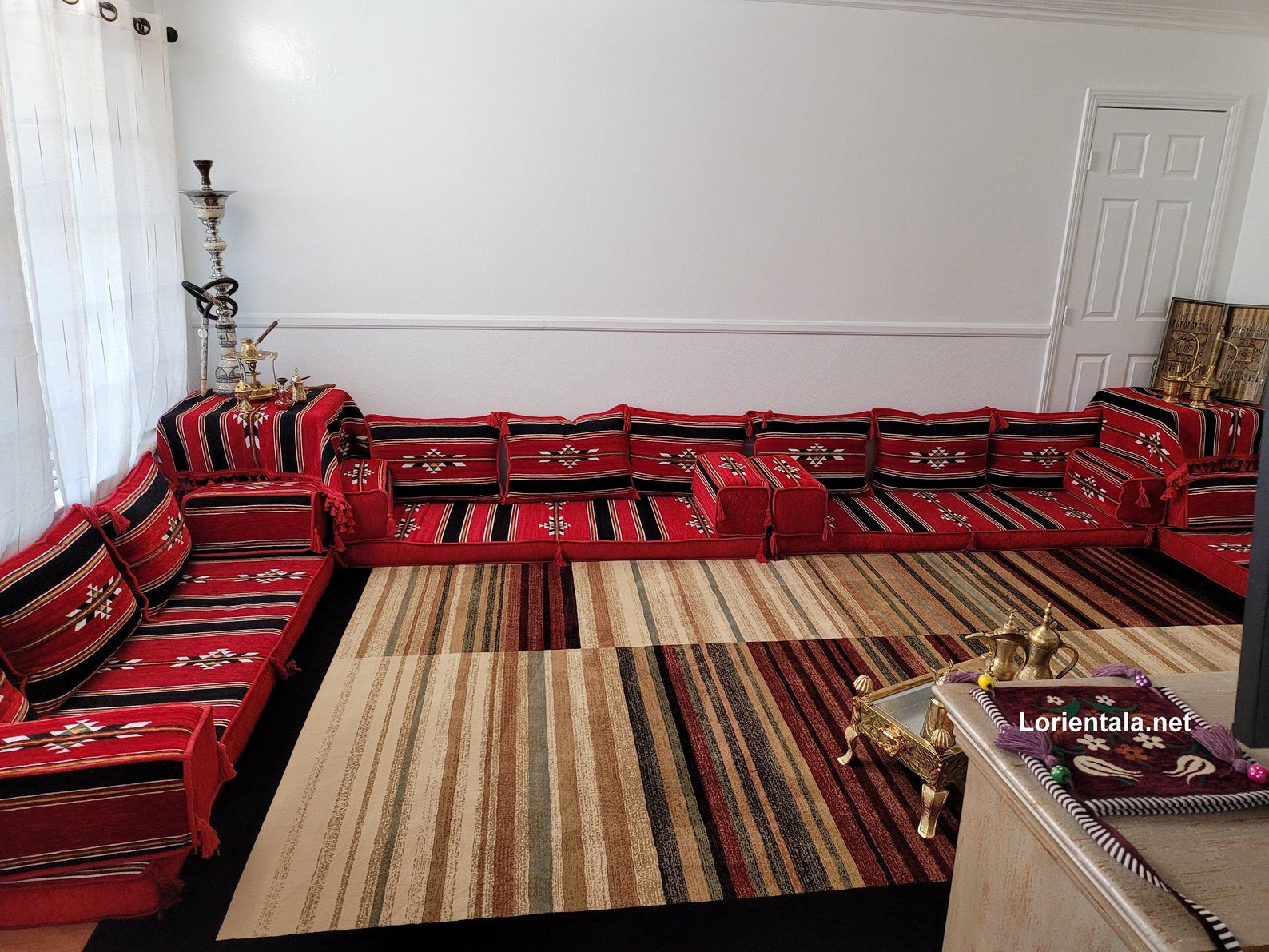 MA 97 Arabic sofa,Arabic floor sofa,Arabic floor seating,Arabic couch,Oriental floor seating,Jalsa,Majlis,Yoga mats 