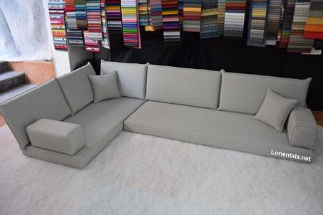 L SHAPED  Oriental Floor Seating Sofa Arabic Cushions Turkish Moroccan Home Decor