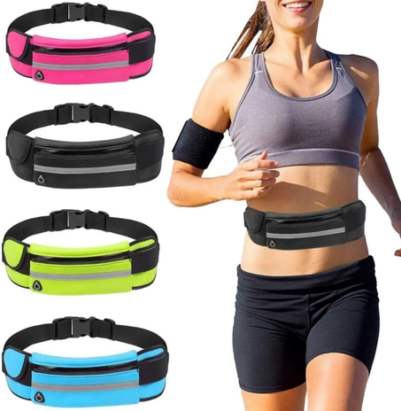 🎽 حزام الجري ضد الماء – خفيف، مريح، وآمن!