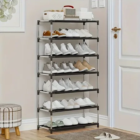 Rangement à Chaussures en Acier Inoxydable