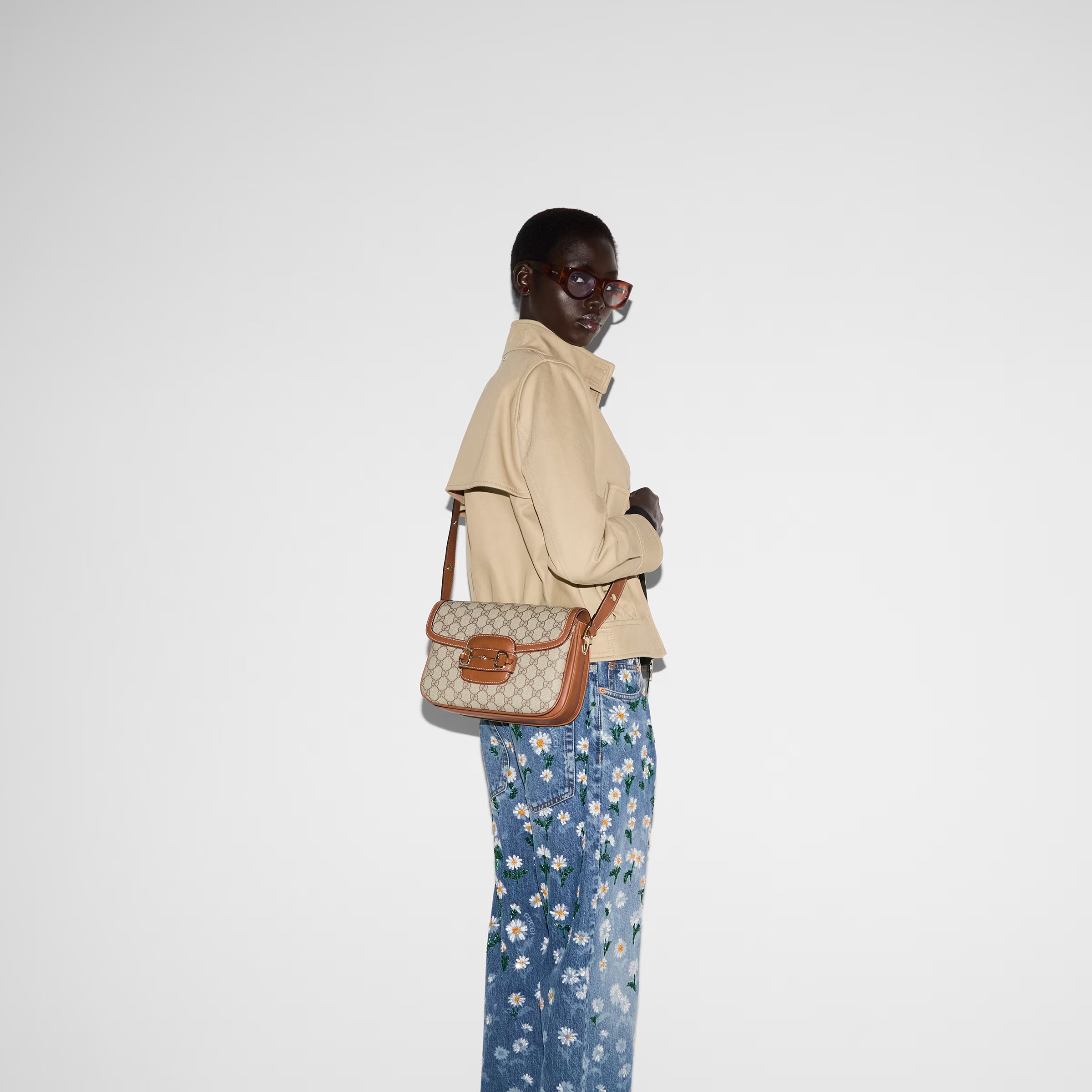 Gucci Horsebit 1955 Soft medium shoulder bag