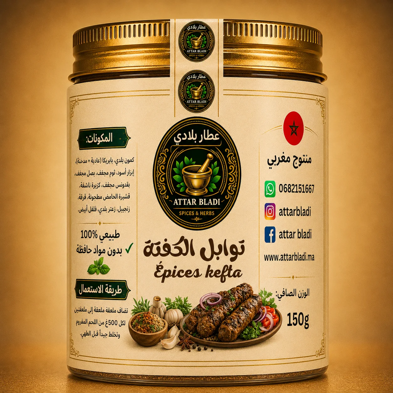 توابل الكفتة
