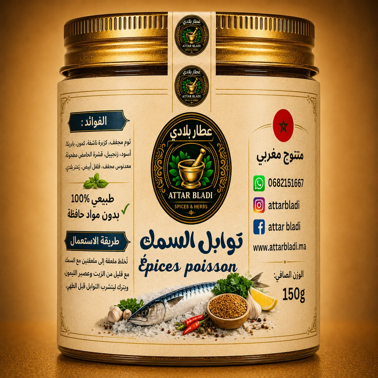توابل السمك