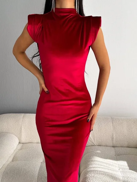 Robe Velour sans manches