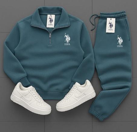 سيرفيت USPA Half-Zip لوكس – راحة، أناقة، وستايل كيخطف العين
