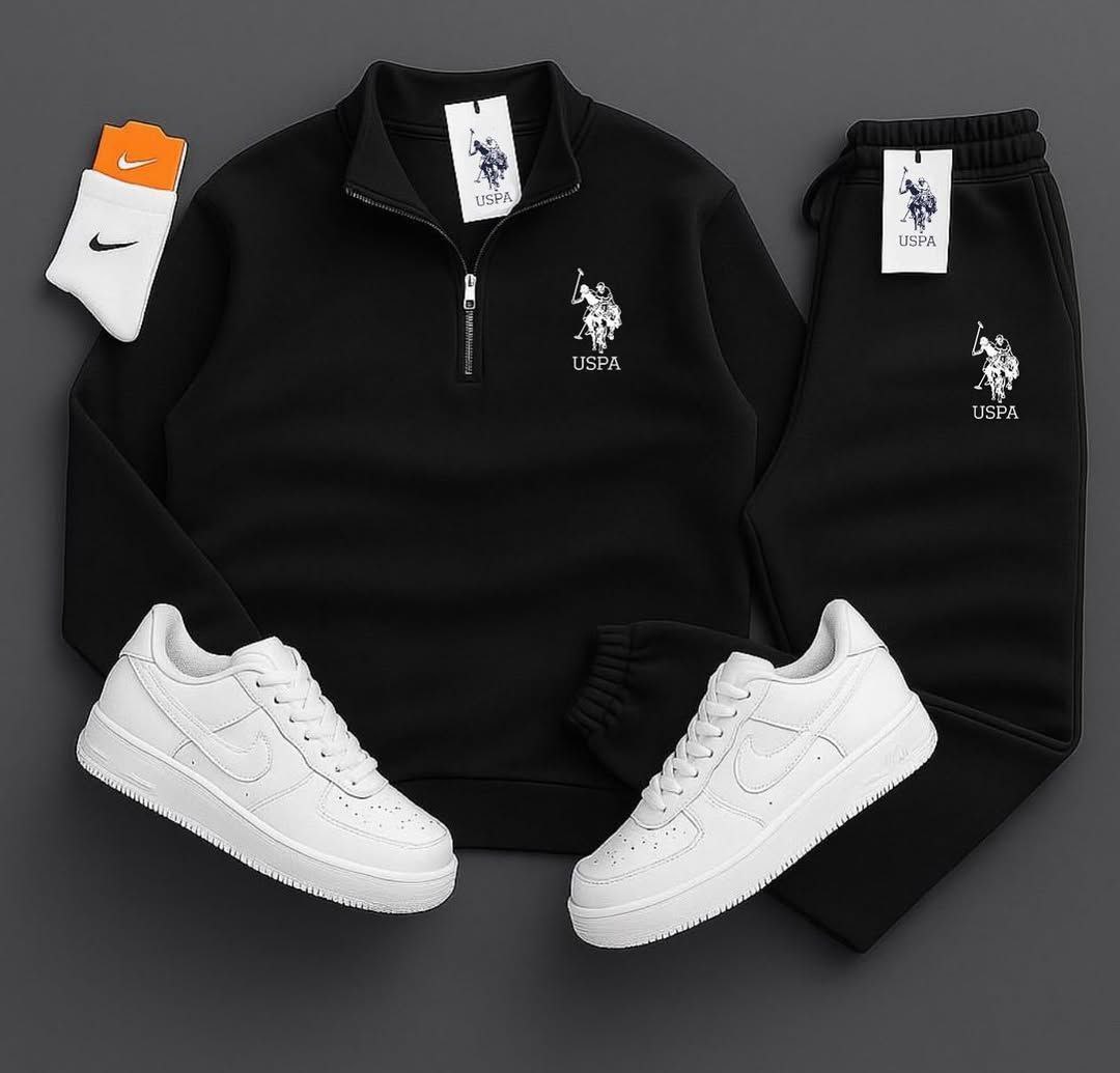 سيرفيت USPA Half-Zip لوكس – راحة، أناقة، وستايل كيخطف العين