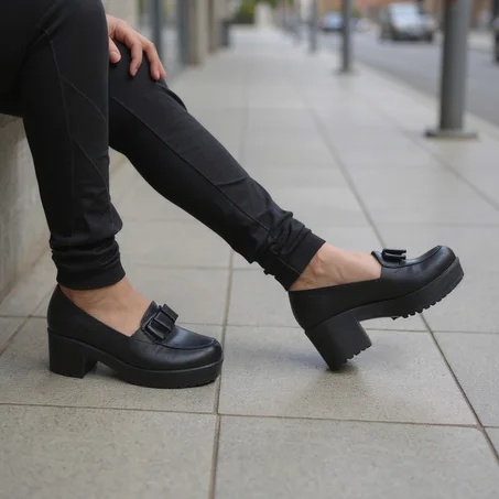 F-C2/N حداء  (ماط) انيق /Noir