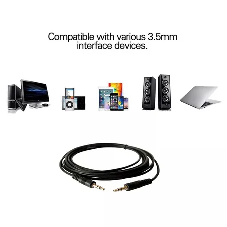 Câble Jack To Jack - Noir