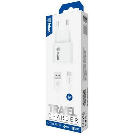 Chargeur MICRO USB - 1A - CD-08 - Blanc