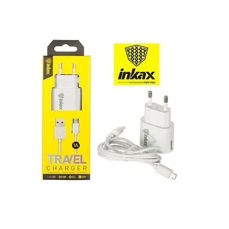 Chargeur Micro USB - 1A - CD-08 - Blanc