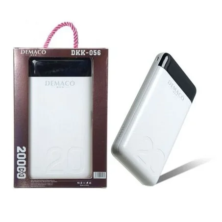 Power bank Demaco - 20000 MAh - Blanc