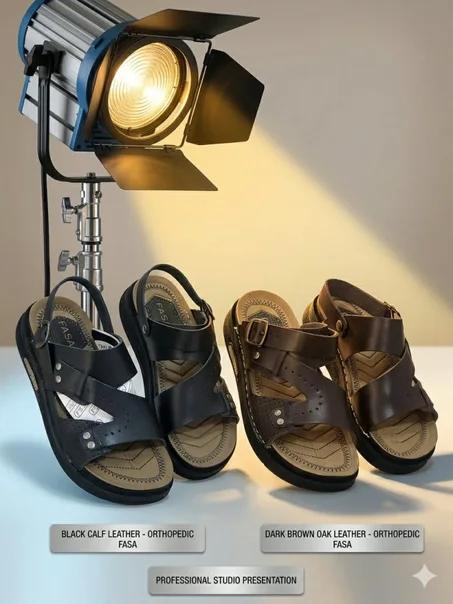 ⭐️Sandale Homme En Véritable Cuir⭐️  (99 دينار)