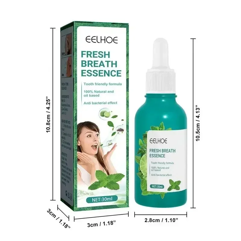 قطرات الإنتعاش الفوري لرائحة فم منعشة