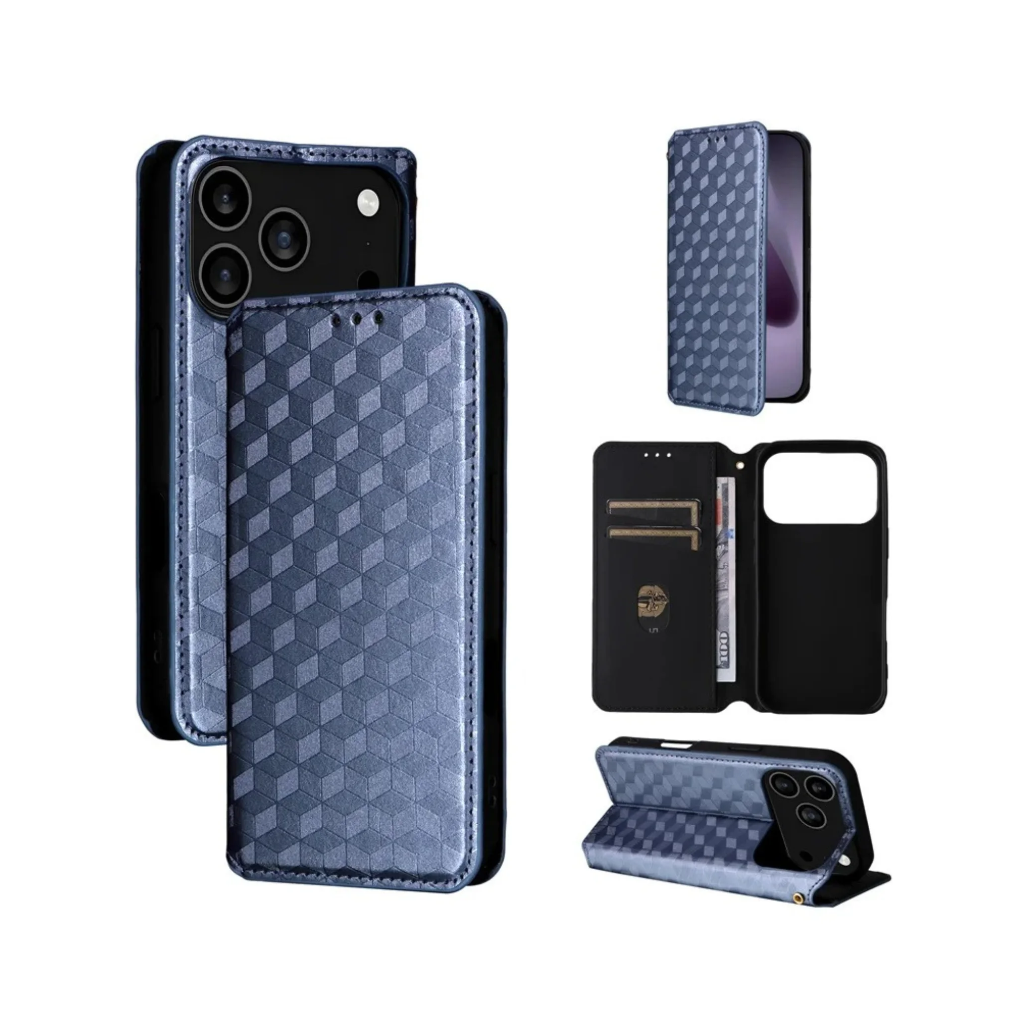 الغطاء الجلدي الفاخر والمحفظة الذكية