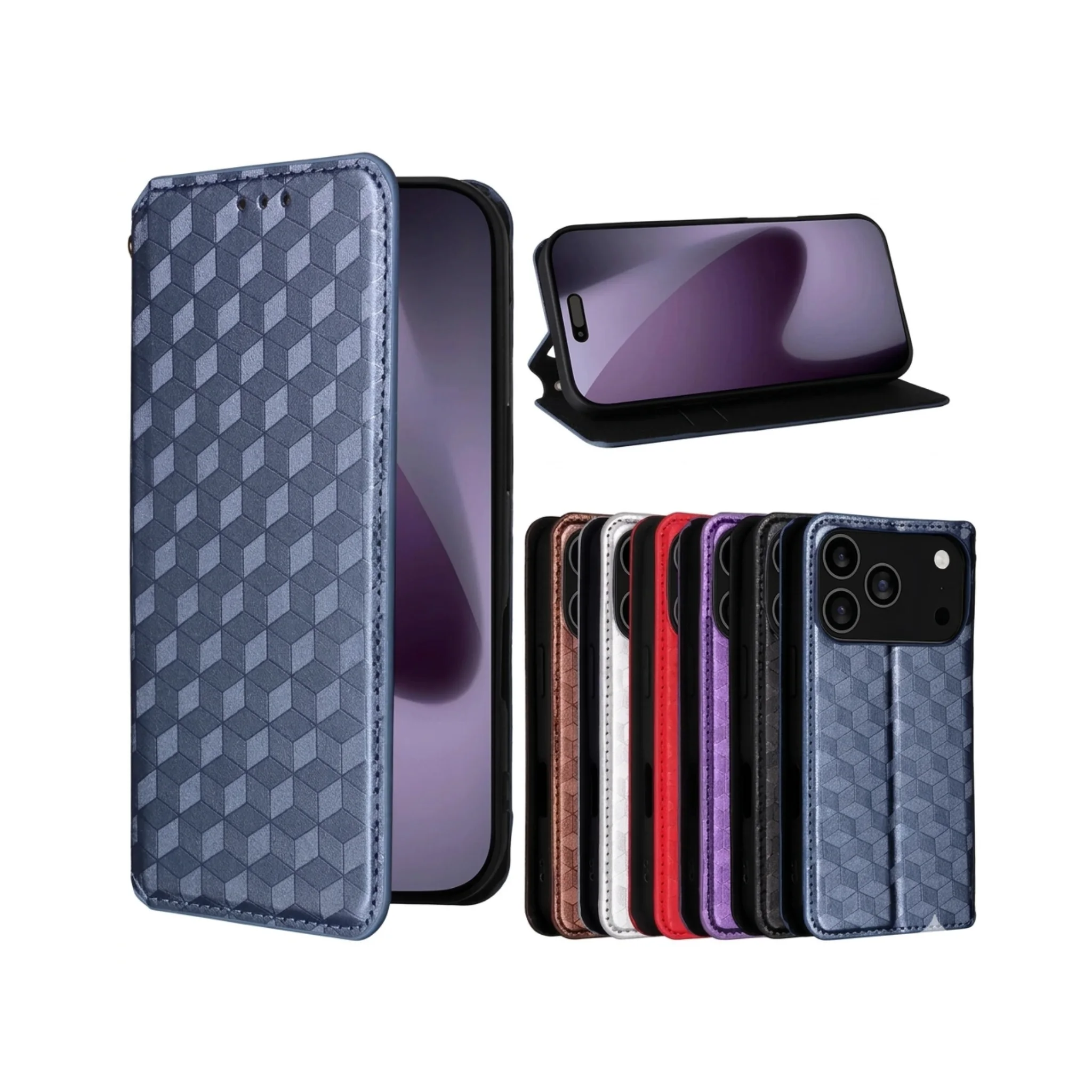 الغطاء الجلدي الفاخر والمحفظة الذكية