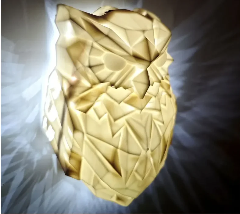 مصباح جداري ثلاثية الأبعاد