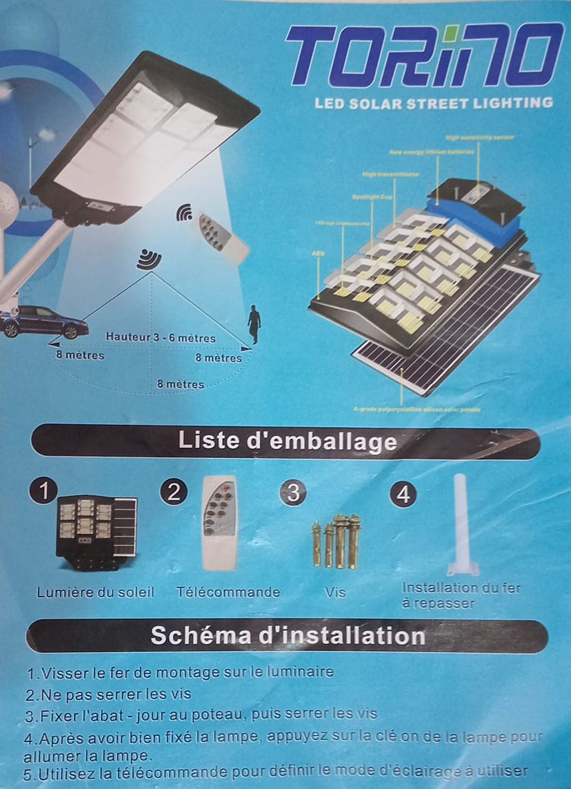 LED  SOLAR 600W