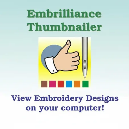 Embrilliance Thumbnailer: View Your Embroidery Designs Instantly Lifetime Activation