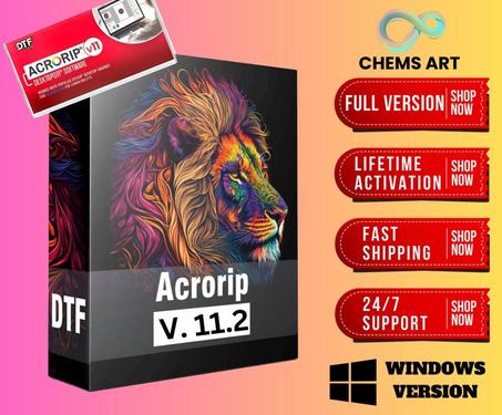 AcroRIP V11.2 DTG PRO Lifetime License Key