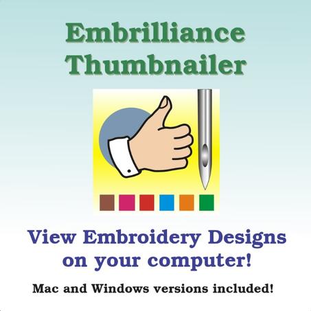 Embrilliance Thumbnailer: View Your Embroidery Designs Instantly Lifetime Activation