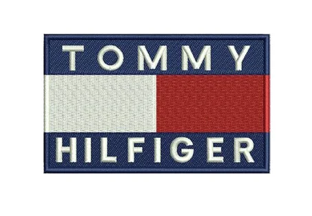 "Tommy Hilfiger Logo Embroidery Design - Compatible with All Machine Formats"