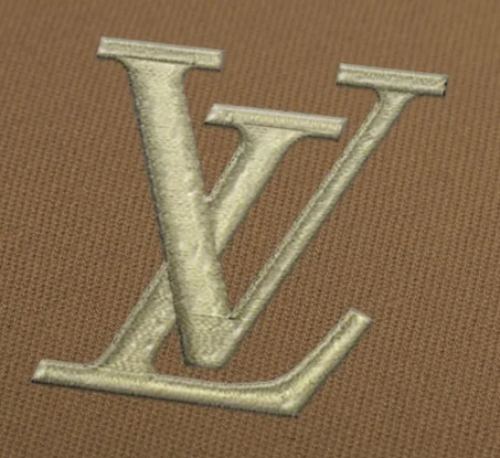 "Louis Vuitton Logo Embroidery Design - Compatible with All Machine Formats"