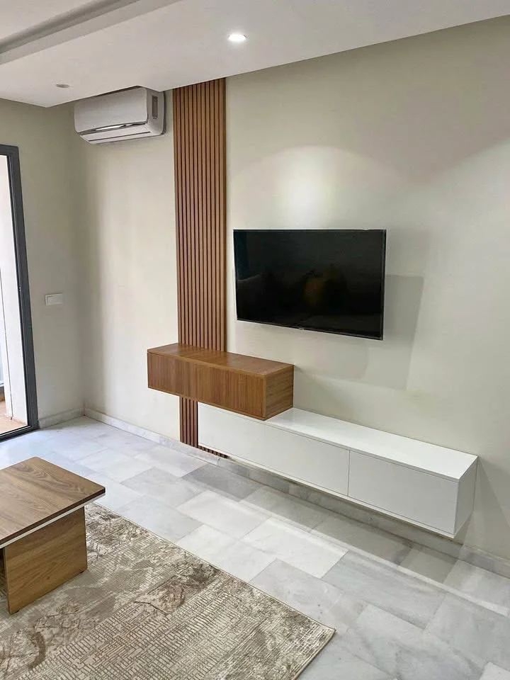 Meuble TV Nevado avec Habillage mural