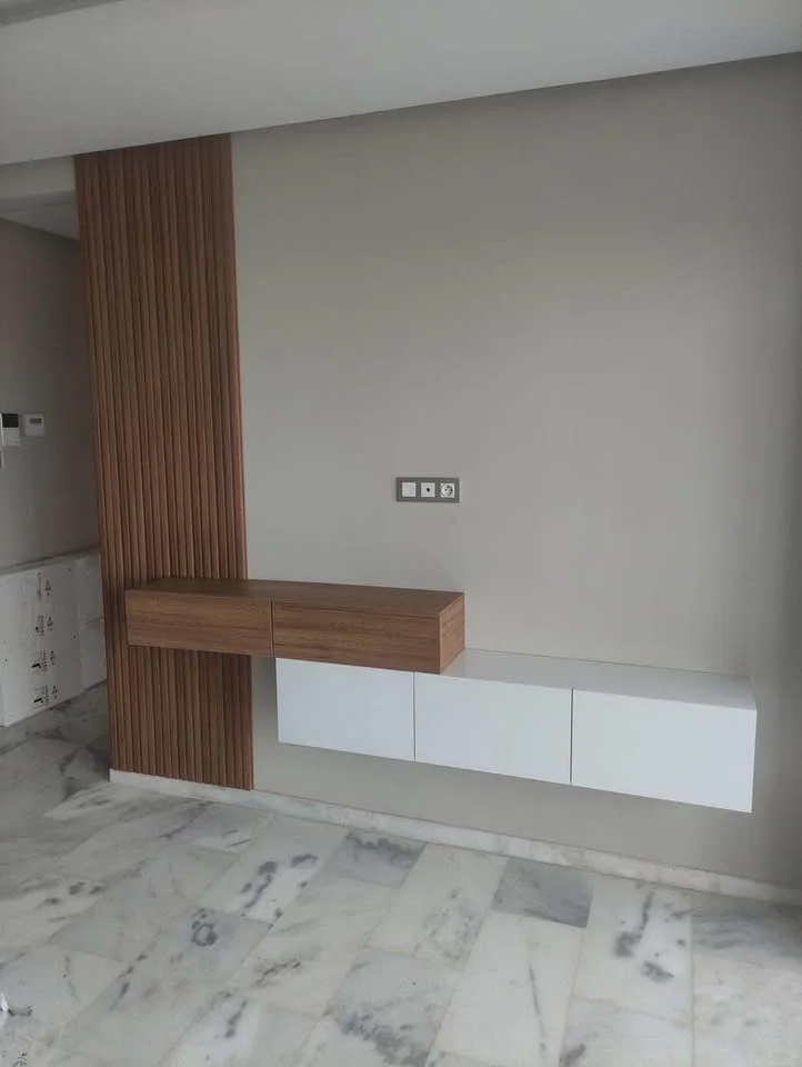 Meuble TV Nevado avec Habillage mural