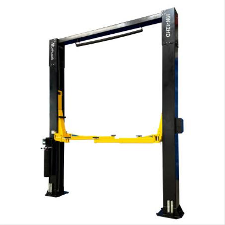 APlusLift 12,000LB 2-Post Overhead Single Release Direct Drive Car Lift with 3 Year Warranty - HW-12HD