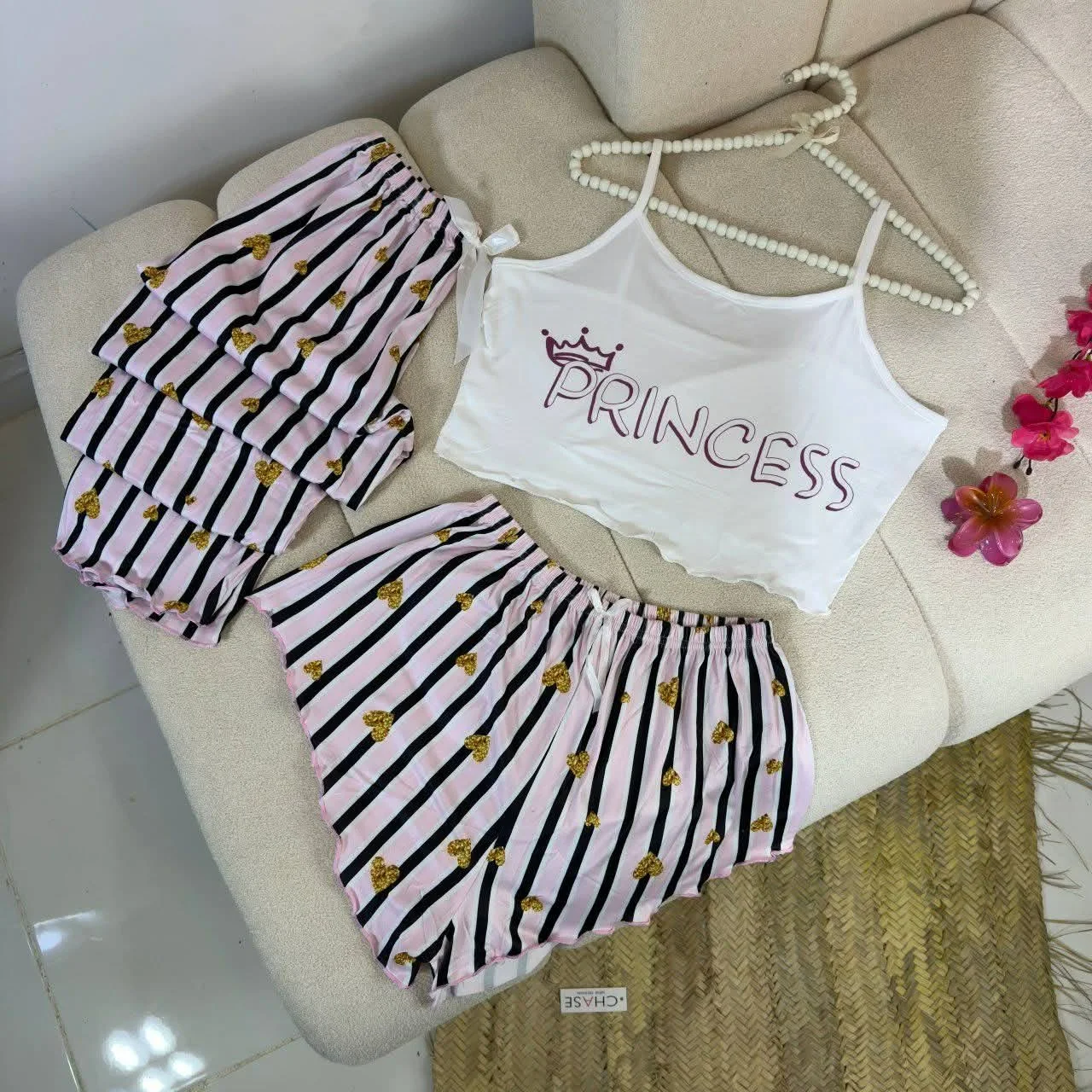 بيستي + شورت + سروال