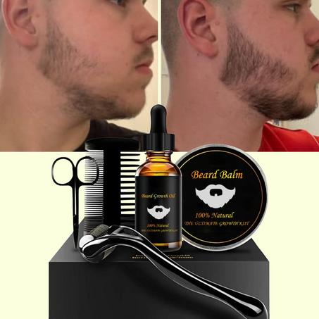 حزمة Beard Growth لتسريع نمو اللحية عند الشباب