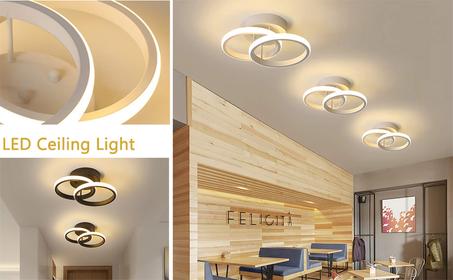 LED مصباح سقف دائري للأناقة العصرية
