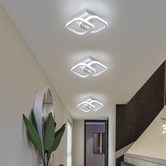 LED مصباح سقف أوسيروس عصري باللون الأسود