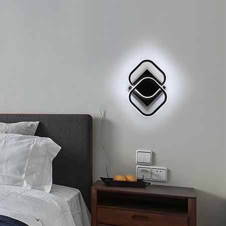 LED مصباح سقف أوسيروس عصري باللون الأسود