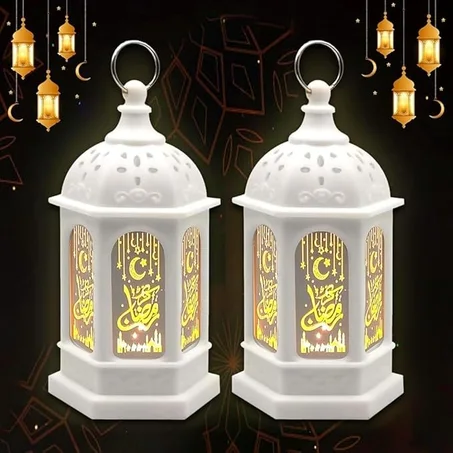 فانوس رمضان أبيض