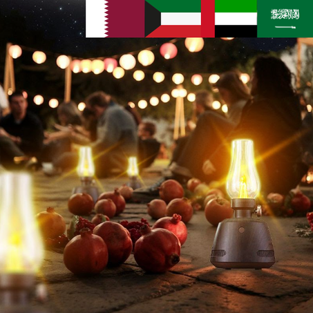 مكبر صوت محمول بتقنية البلوتوث مصنوع من خشب الحبوب