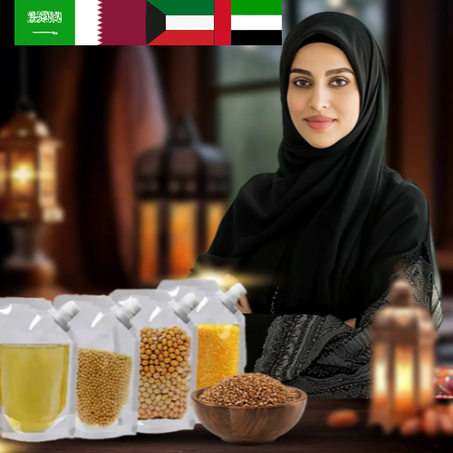 حقيبة تخزين حبوب كبيرة السعة (500 مل/10 قطع)