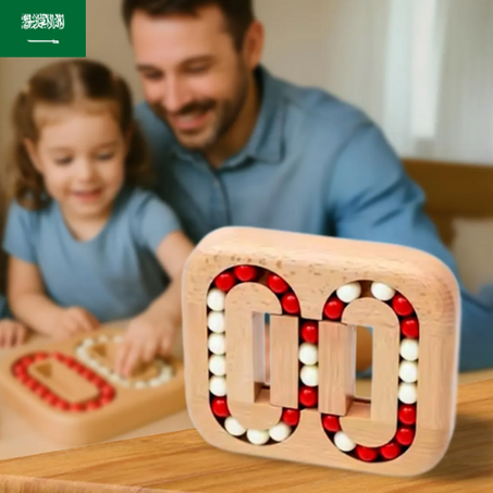 لعبة ألغاز الخرز الخشبي الكلاسيكية