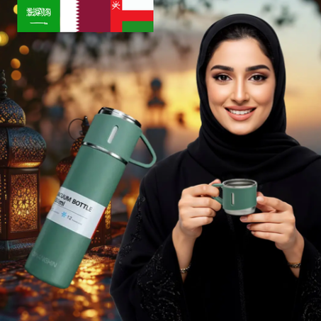 كوب معزول (أخضر)