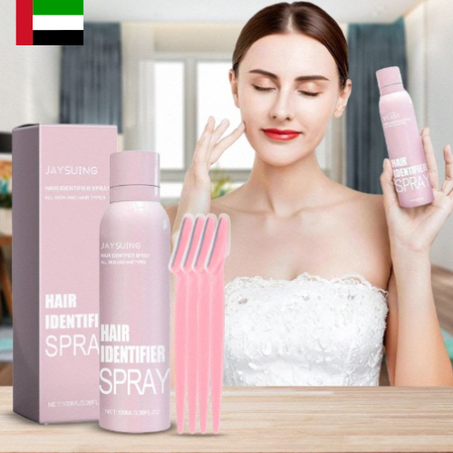 بخاخ تحديد الشعر نارفوكي (100 مل) و 4 شفرات