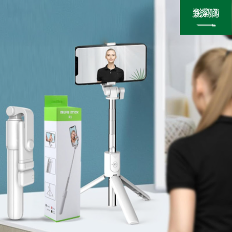 عصا سيلفي لاسلكية بتقنية البلوتوث