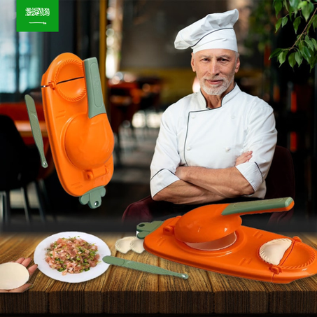 زلابية بلاستيكية يدوية 2 في 1