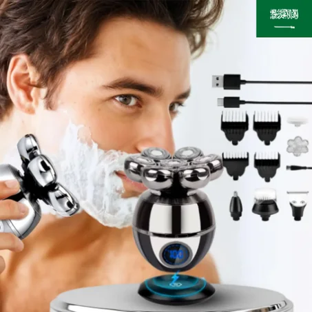 ماكينة حلاقة الوجه والرأس 5 في 1