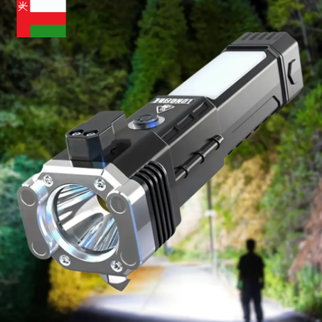 مصباح يدوي LED قابل لإعادة الشحن