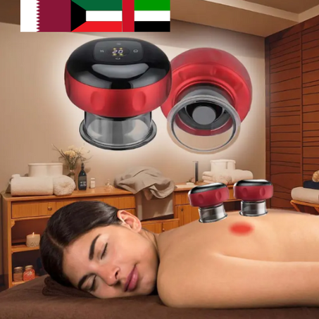 مجموعة العلاج بالحجامة الكهربائية - 6 أوضاع